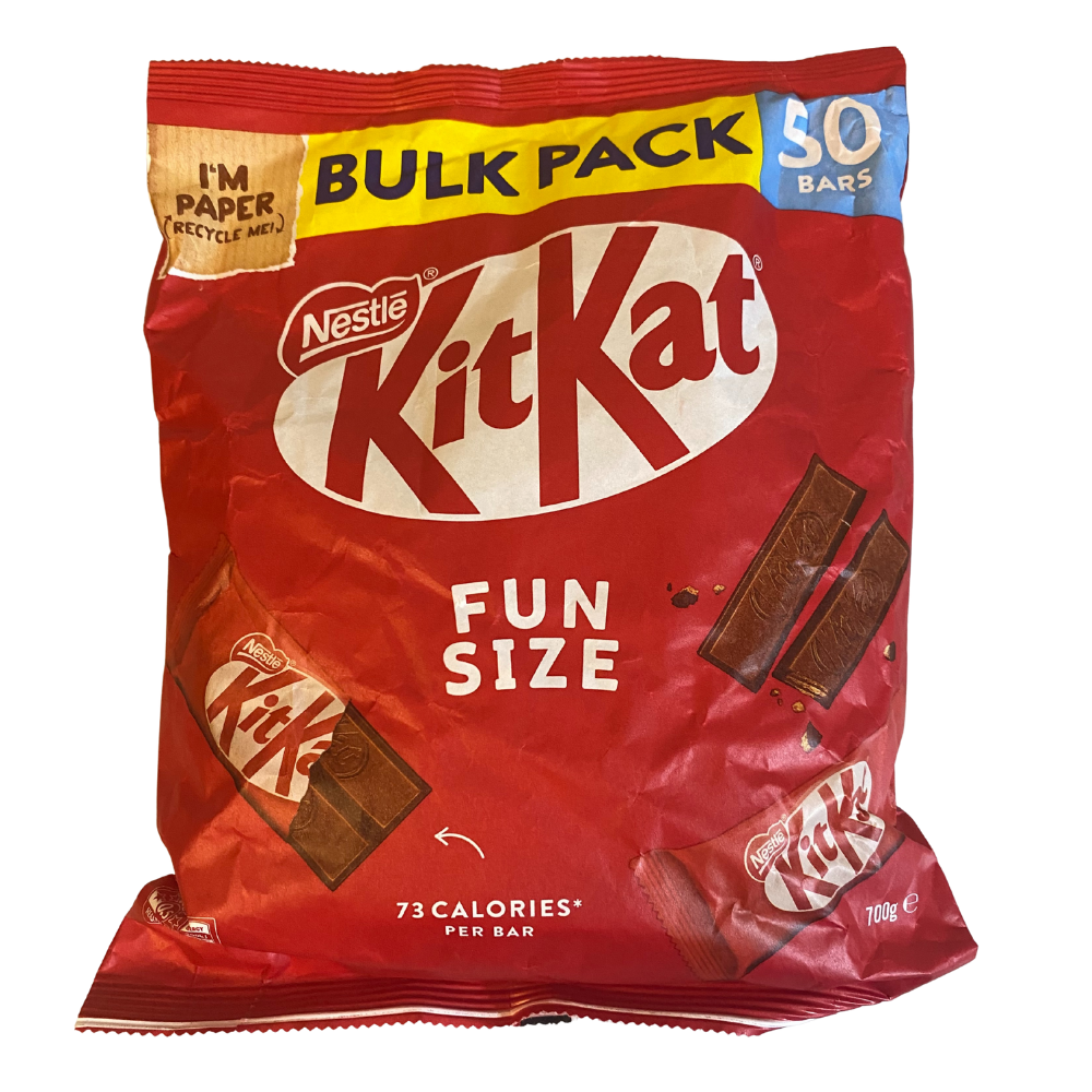 Nestle Kit Kat Fun Size 50 Bars 700g
