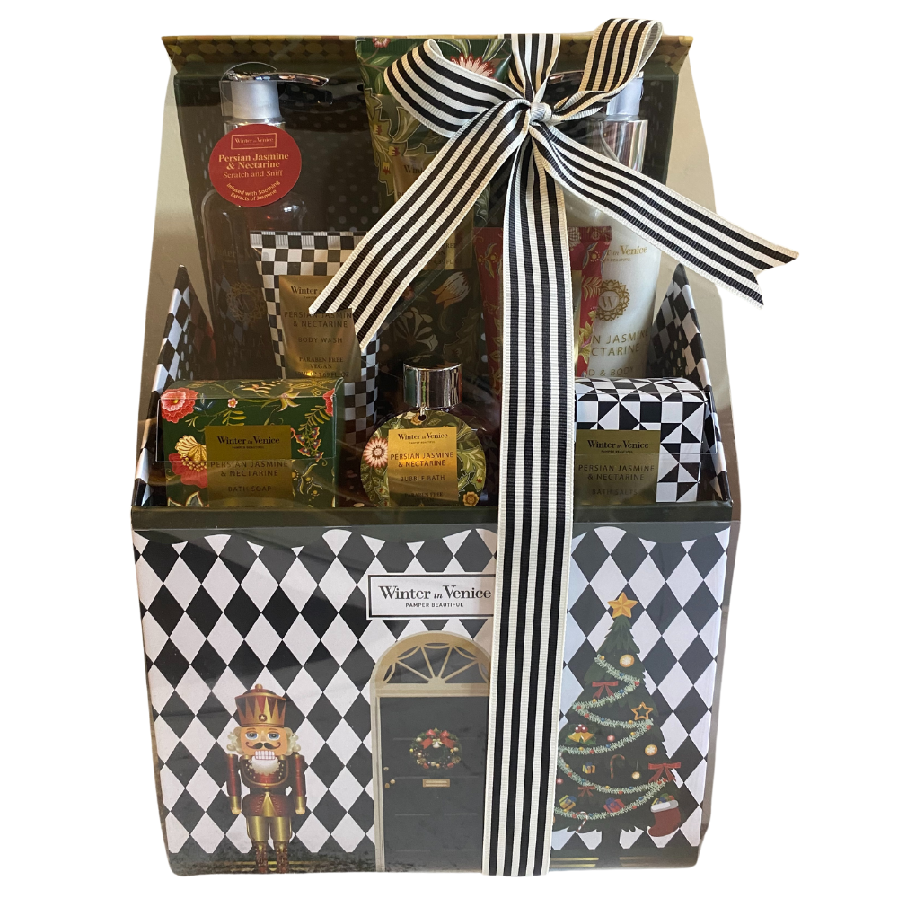 Winter in Venice Persian Jasmine and Nectarine Luxury Toiletries Gift Hamper