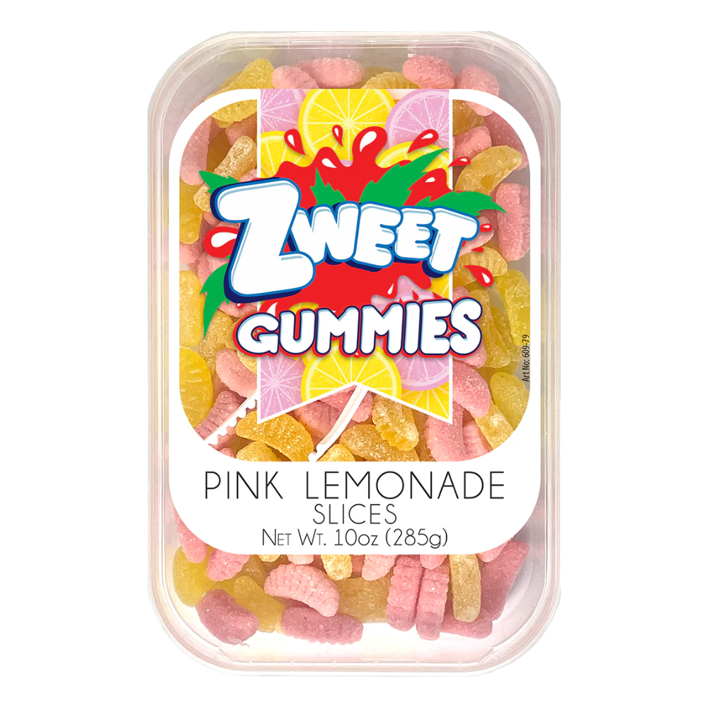 ZWEET GUMMY SOUR LEMONADE SLICES 285g