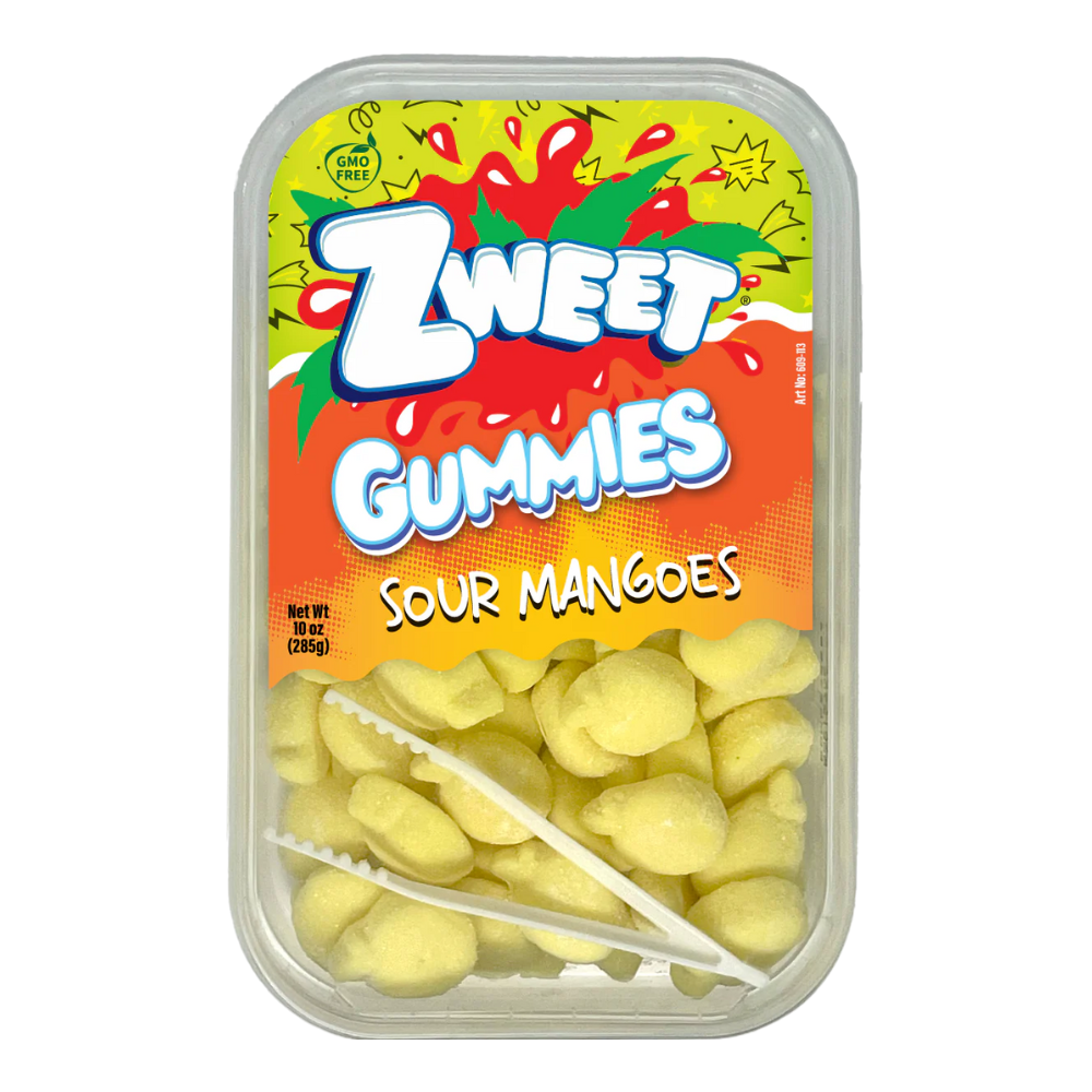 ZWEET GUMMY SOUR MANGOES 285g