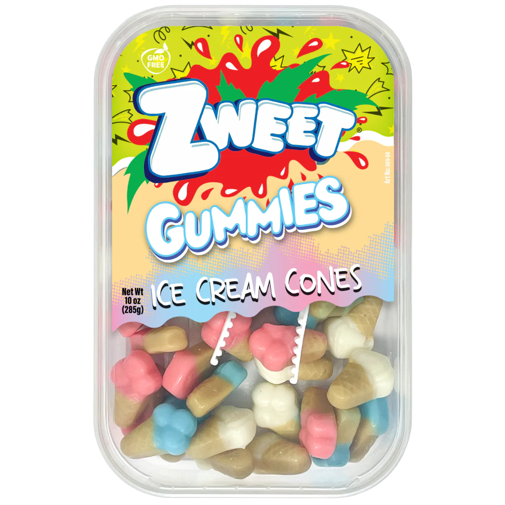 ZWEET GUMMY ICE CREAM CONES 285g
