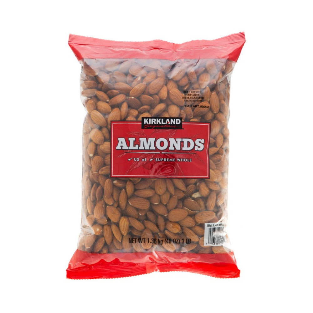 Kirkland Signature Supreme Whole Almonds 1.36kg
