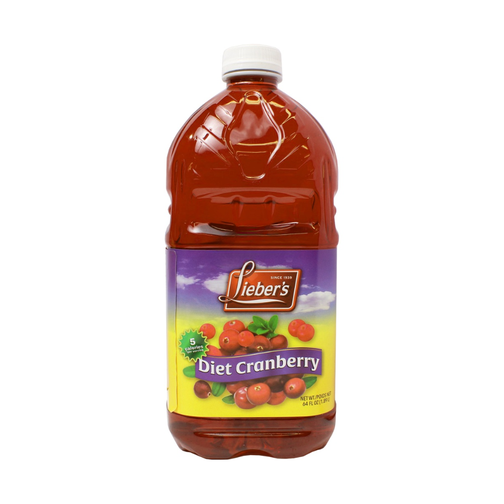 Liebers Diet Cranberry Juice Cocktail 1.89 Ltr