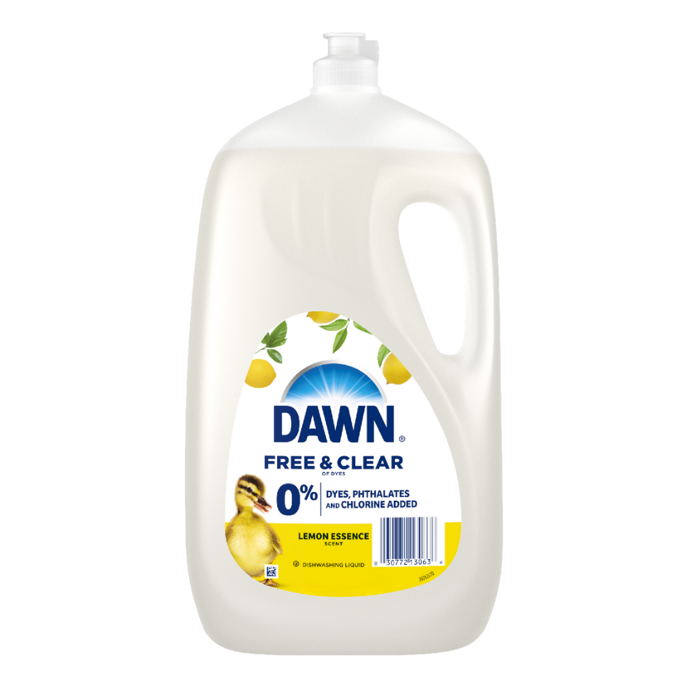 Dawn Gentle & Clear Lemon Essence Dishwashing Liquid 2.4 Ltr