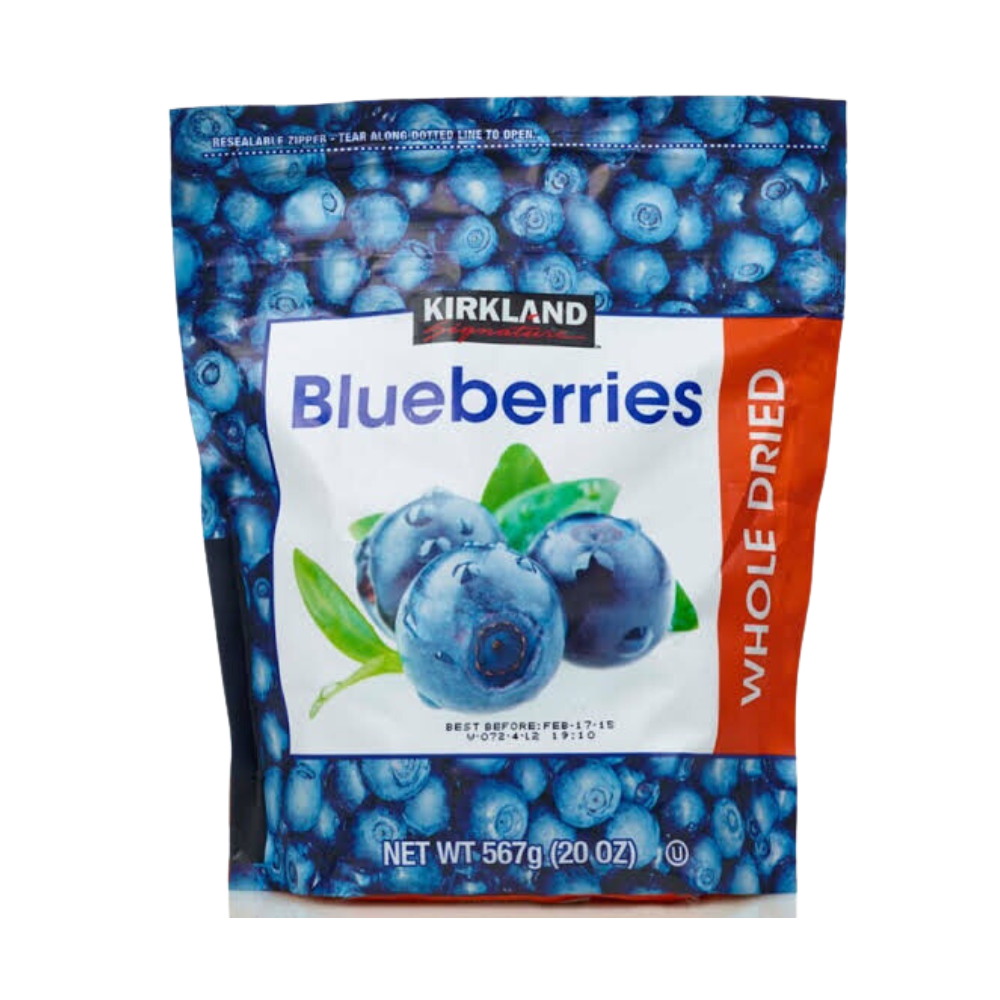 Kirkland Signature Whole Dried Blueberries 567g