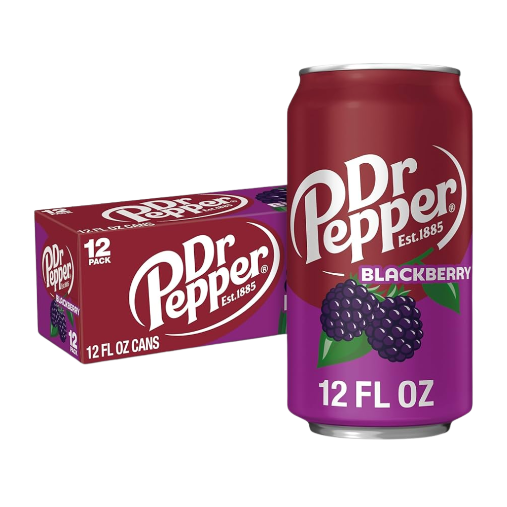 Dr Pepper Blackberry 355ml 12 Pack