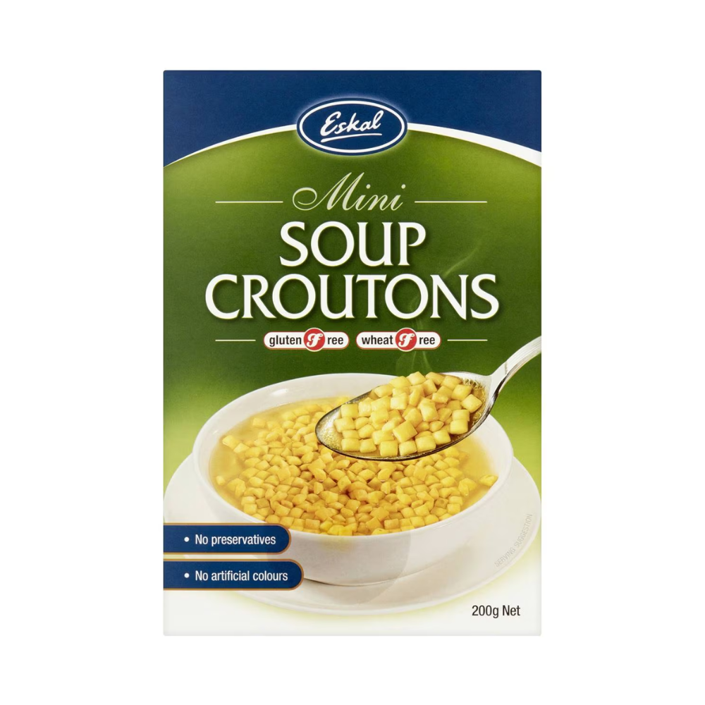 Eskal Gluten Free Mini Soup Croutons Box Passover 200g