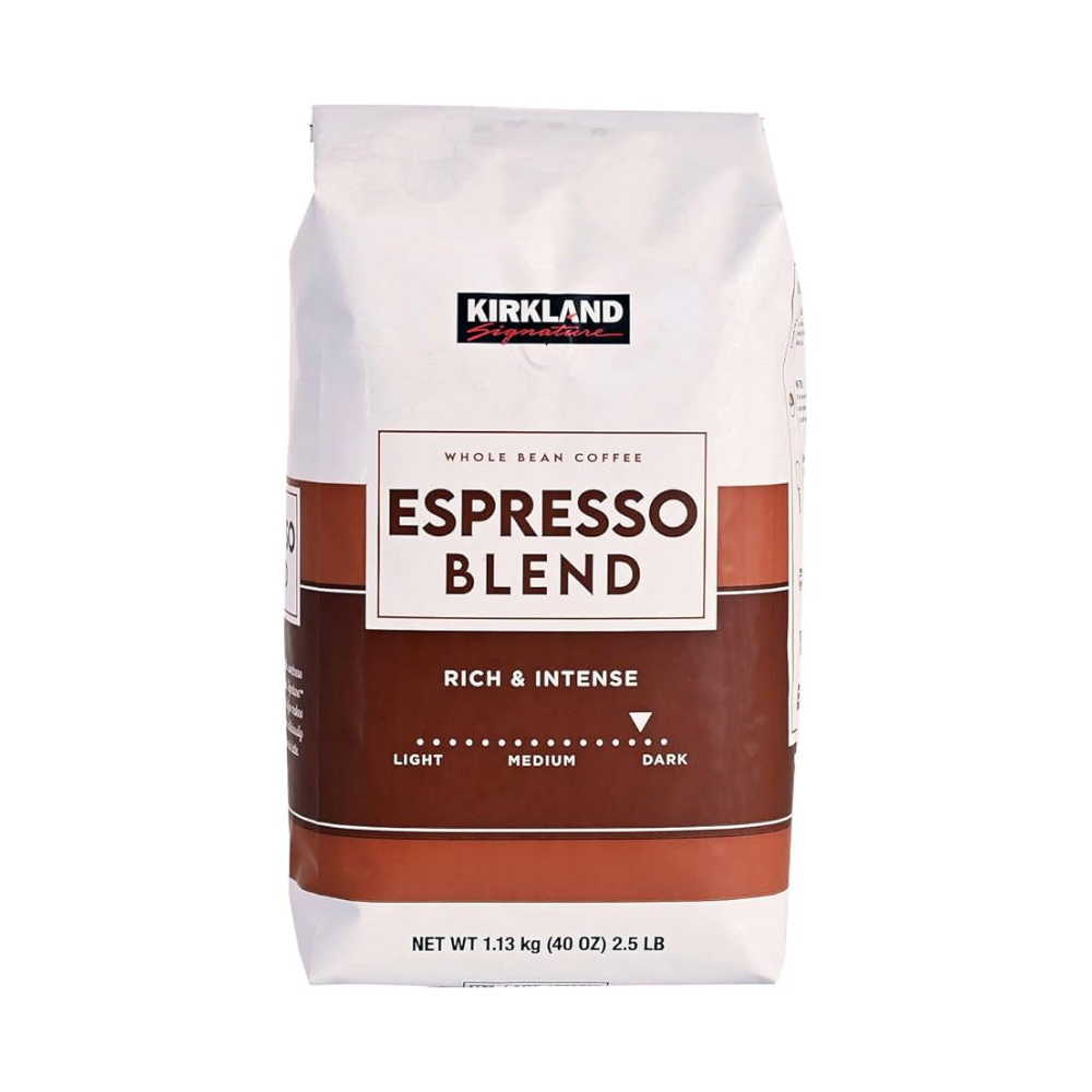 Kirkland Signature Whole Bean Coffee Espresso Blend 1.13kg