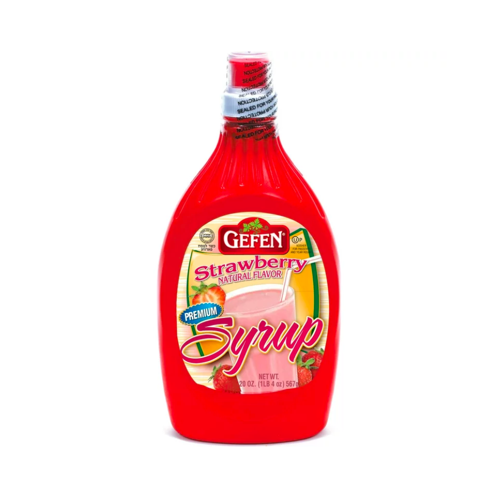 Gefen Strawberry Syrup 624g