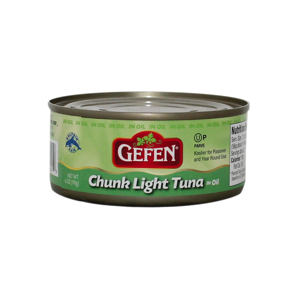 Gefen Chunk Light Tuna In Oil 170g