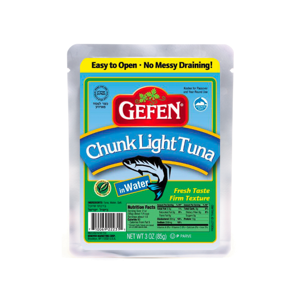Gefen Chunk Light Tuna In Water 85g