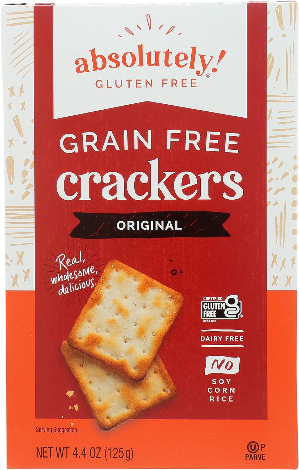 Absolutely Gluten Free Original Crackers 125g