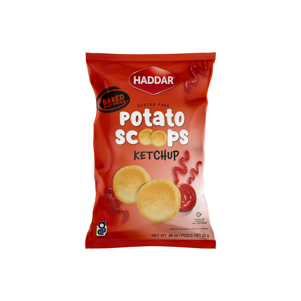 Haddar Potato Scoops Ketchup 25g