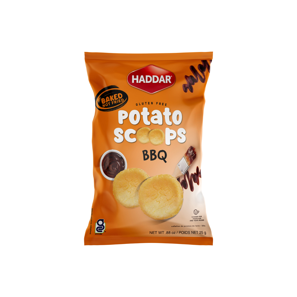 Haddar Potato Scoops BBQ 25g