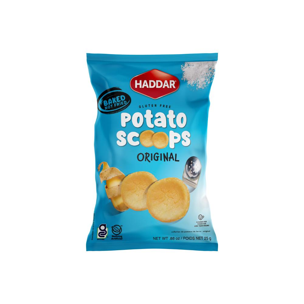 Haddar Potato Scoops Original 25g