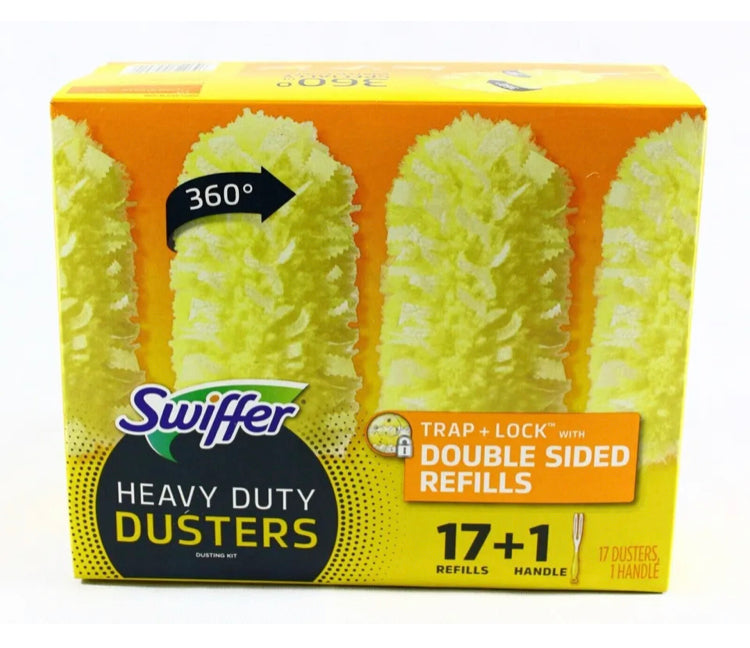 Swiffer Heavy Duty Dusters 17 refills +1 handle