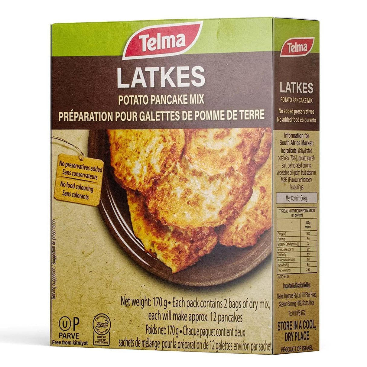 Telma Potato Pancake Mix 170g