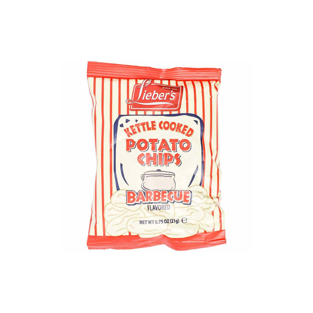 Liebers Kettle Potato Chips BBQ 21g