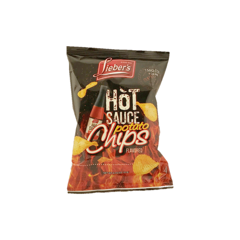 Liebers Hot Sauce Potato Chips 21g