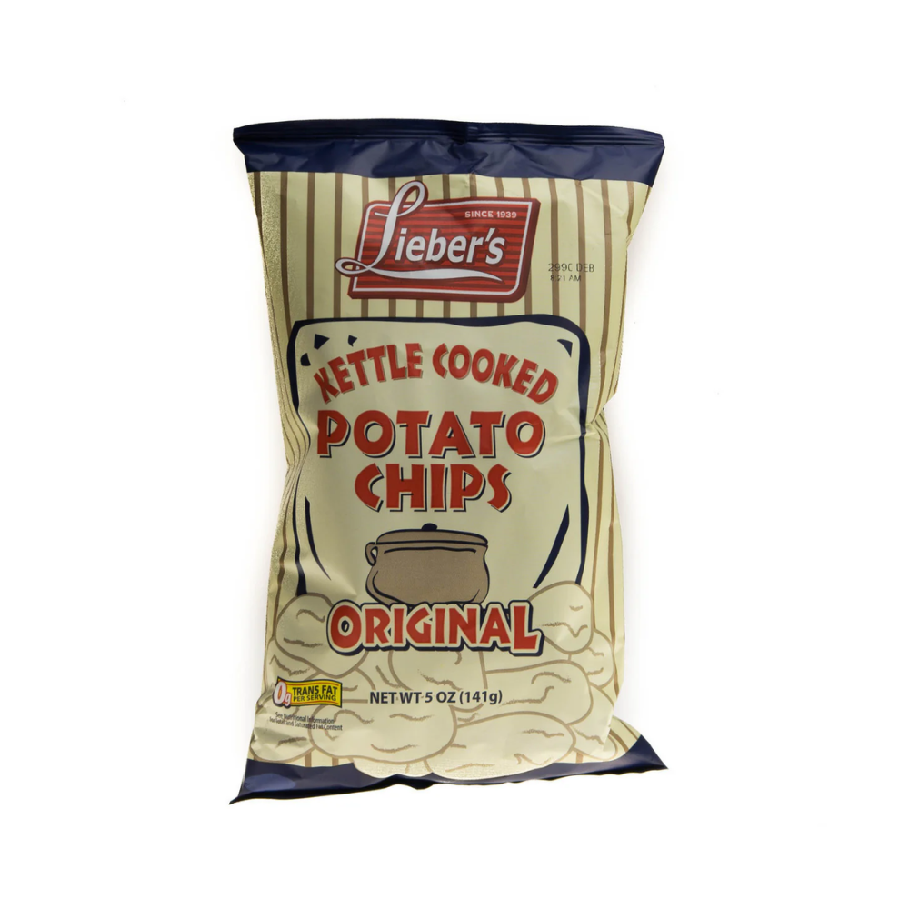 Liebers Kettle Potato Chips Original 140g
