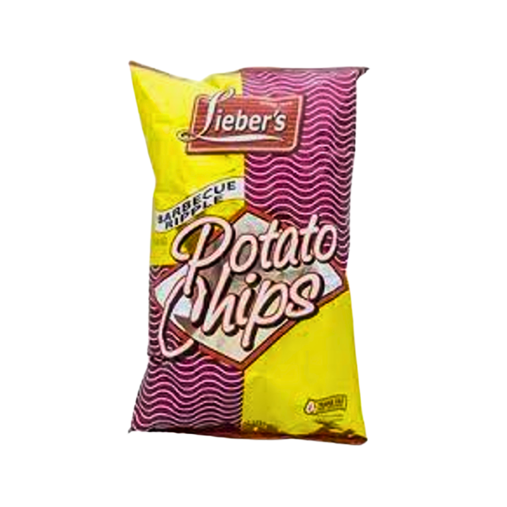 Liebers Barbecue Potato Chips Ripple 255g