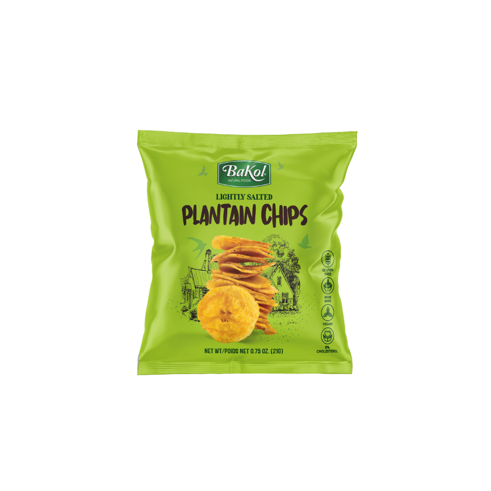 Bakol Lightly Salted Plantain Chips 21g