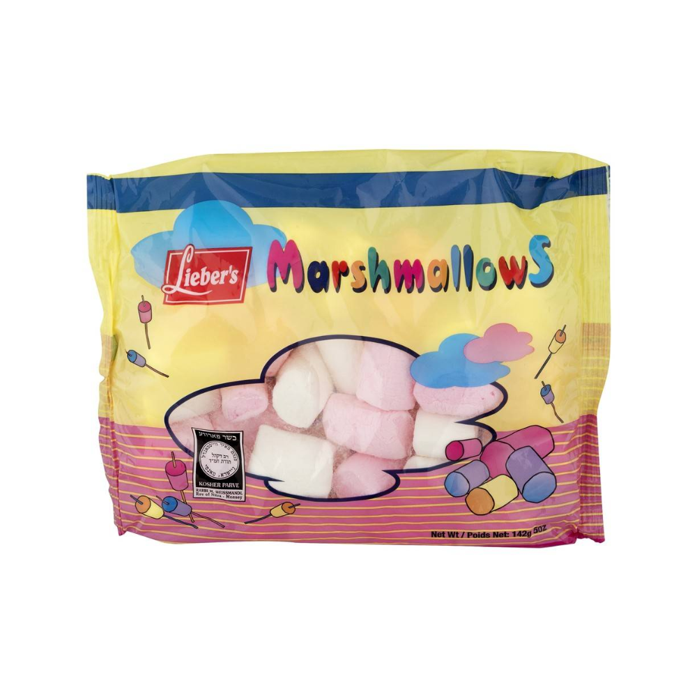 Liebers Pink & White Marshmallows 140g