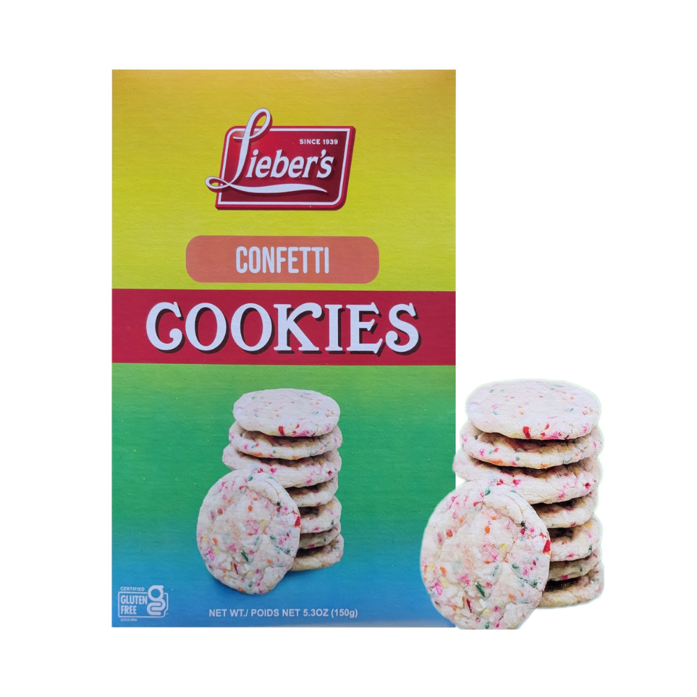 Liebers Gluten Free Confetti Cookies 250g