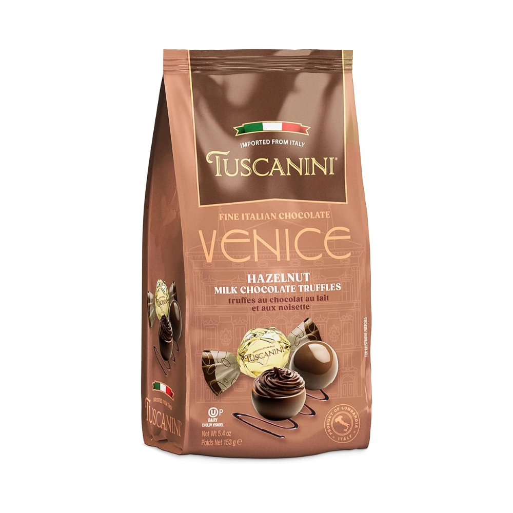 Tuscanini Italian Hazelnut Milk Chocolate Truffles 153g