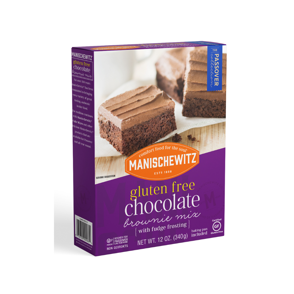 Manischewitz Gluten Free Chocolate Brownie Cake Mix 340g