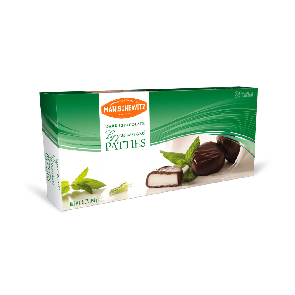 Manischewitz Dark Chocolate Peppermint Patties 142g