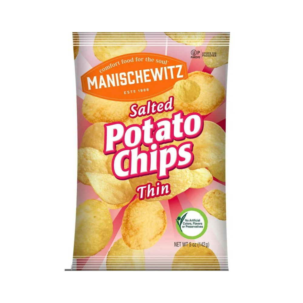 Manischewitz Original Potato Chips 142g