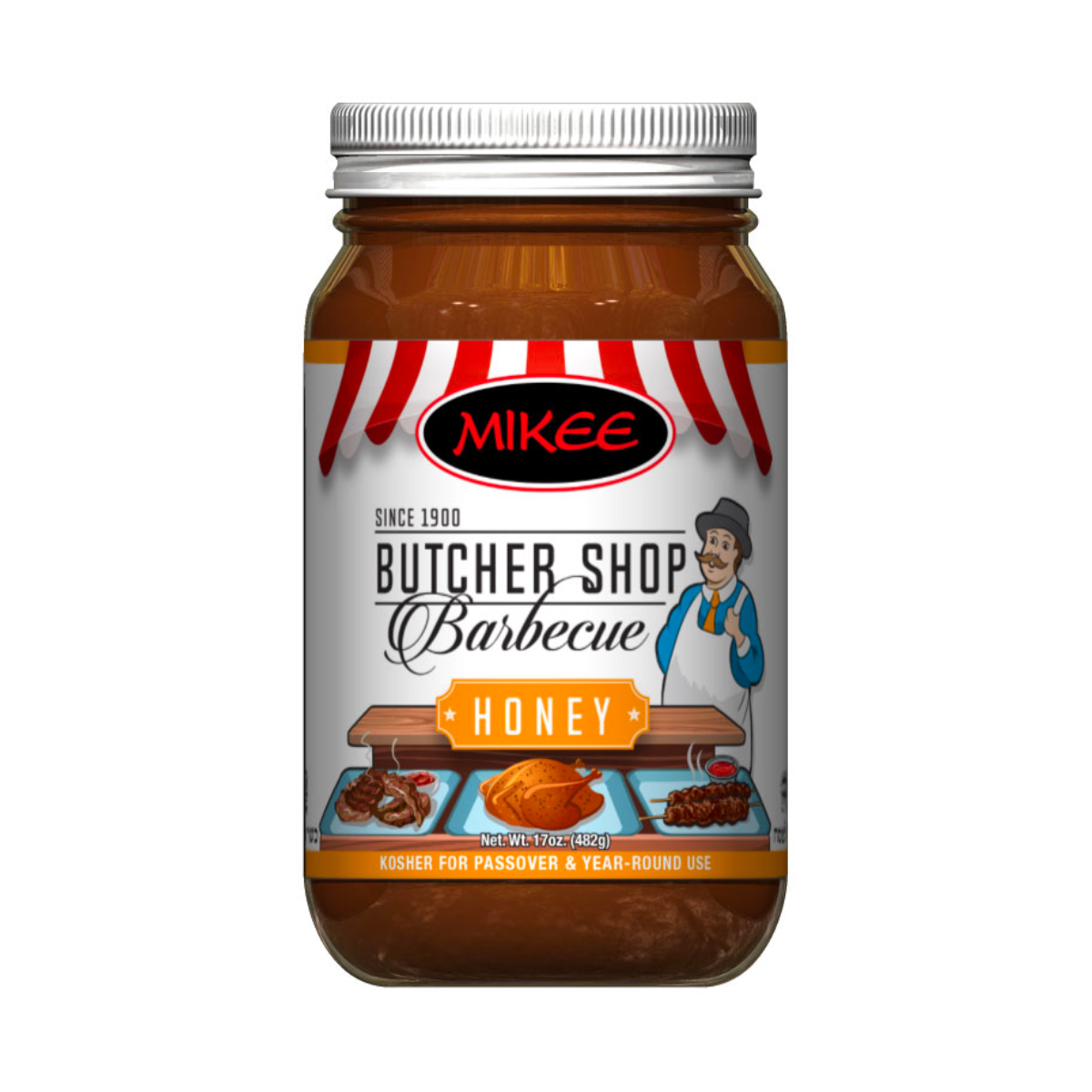 Mikee Honey Bbq Sauce 482g