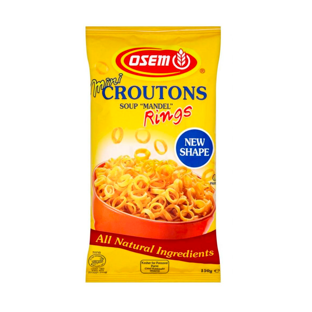 Osem Mini Crouton Rings Passover 150g