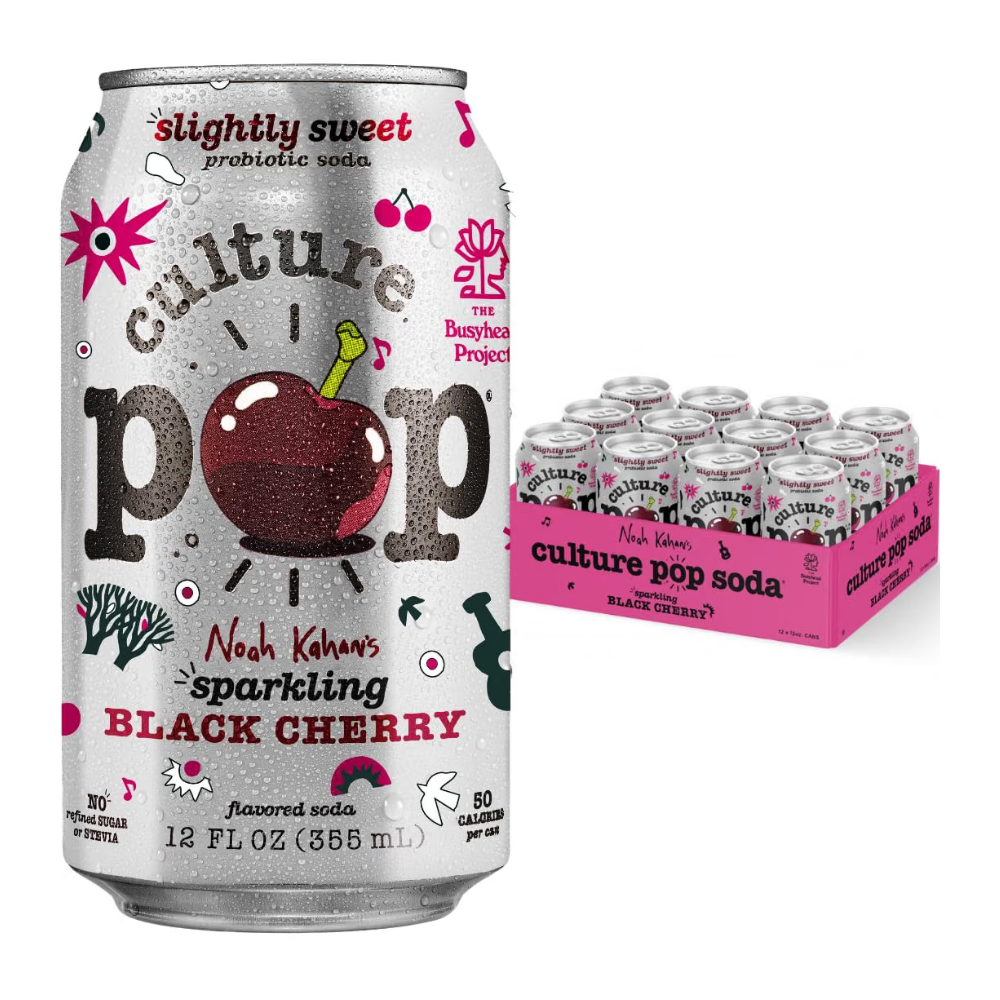 Culture Pop Noah Kahan's Sparkling Black Cherry 355ml x 12
