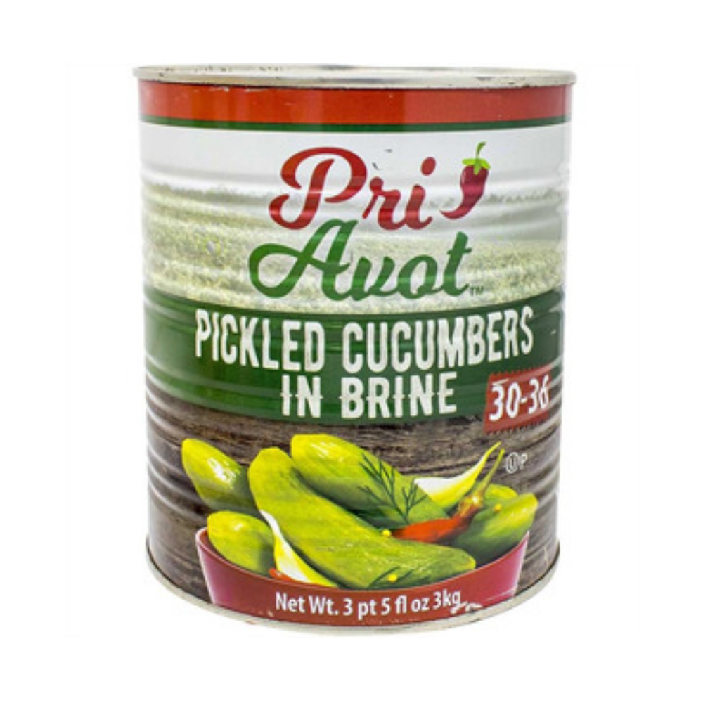Pri Avot Pickled Cucumbers In Brine 3kg