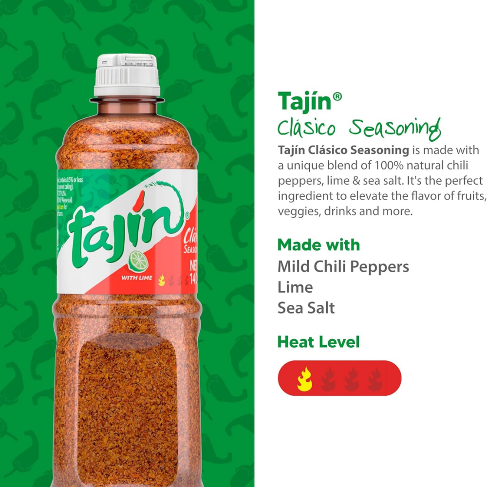 Tajin Classico Chili Seasoning with Lime 400g