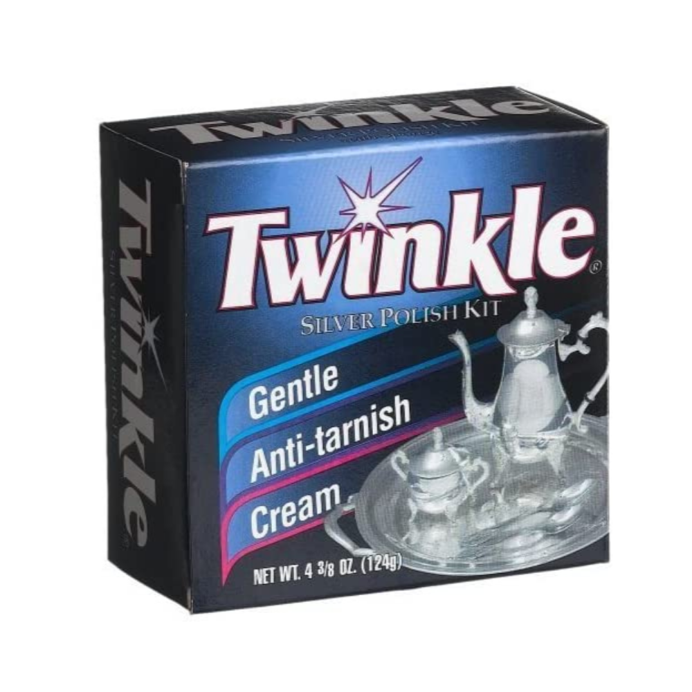 Twinkle Silver Polish Kit With Applicator Sponge 124g