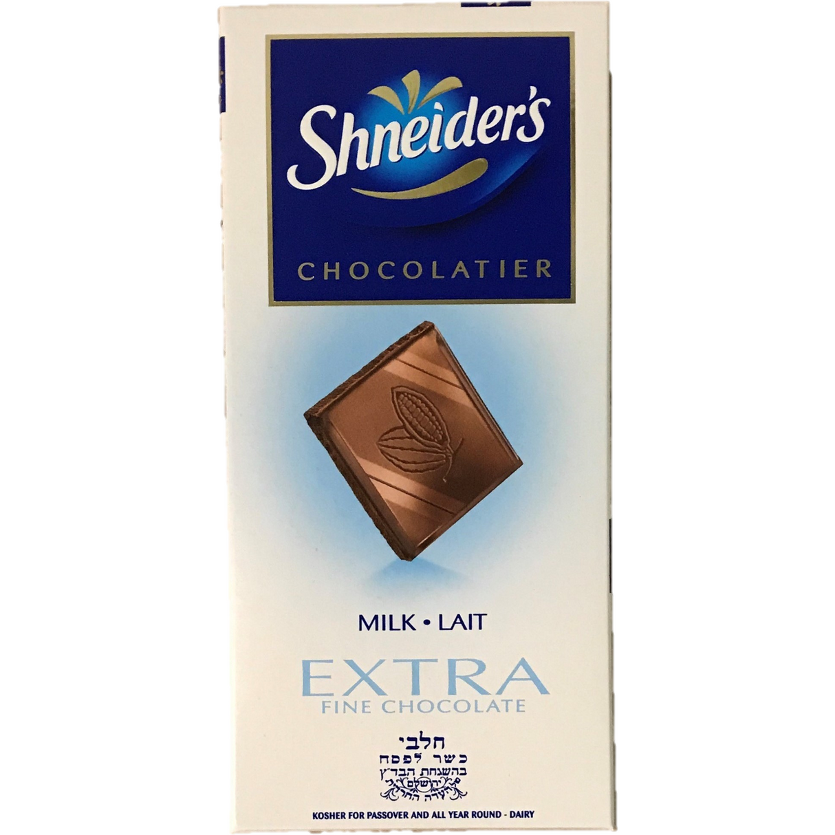 Shneiders Extra Fine Milk Chocolate 100g