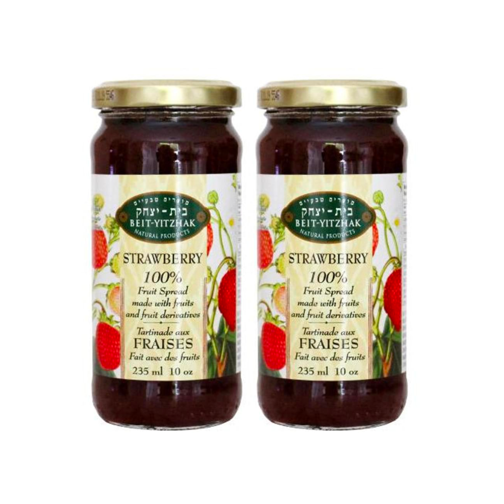 Beit Yitzhak 100% Fruit Spread Strawberry 235 ml x 2