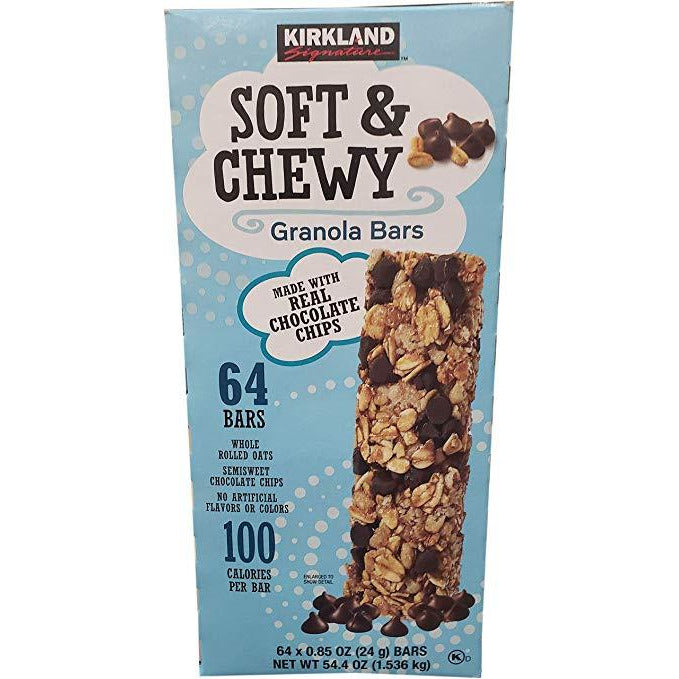 Kirkland Signature Soft & Chewy Granola Bar 64 x 24g