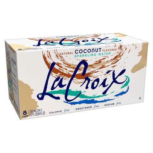 La Croix Sparkling Water Coconut 355ml x 12