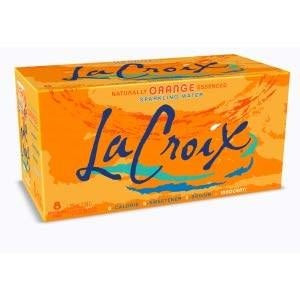 La Croix Sparkling Water Orange 355ml x 12