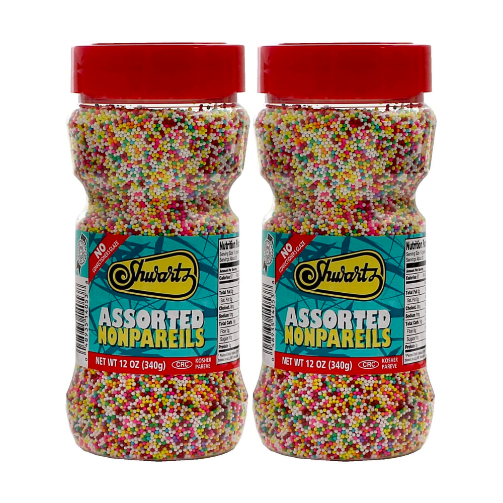 Shwartz Rainbow Non Pareil Sprinkles 283g x 2