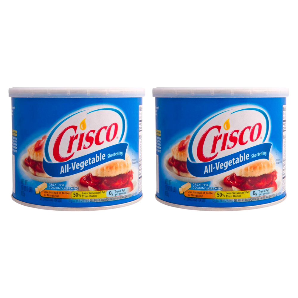 Crisco Vegetable Shortening 454g x 2