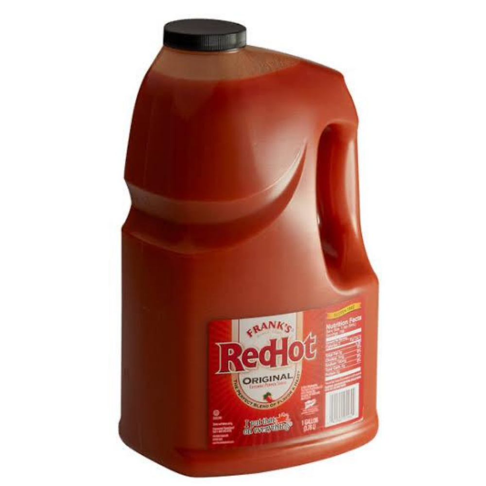Frank's Original Red Hot Sauce 1 Gallon 3.78 Ltr