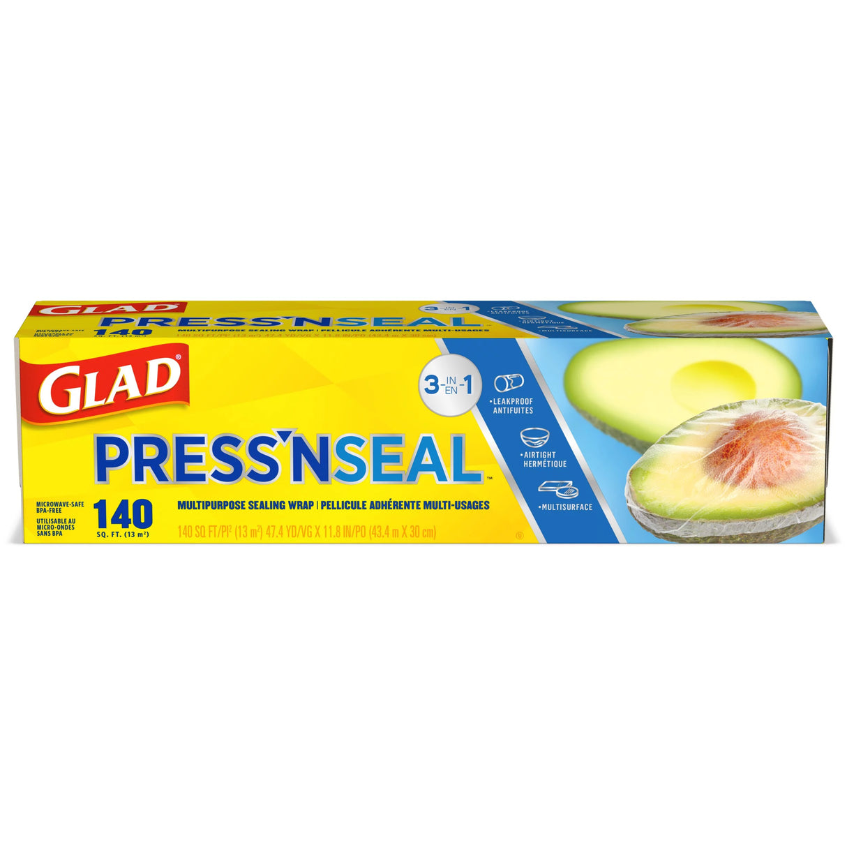 Glad Press 'n Seal Food Wrap 43m x 30cm
