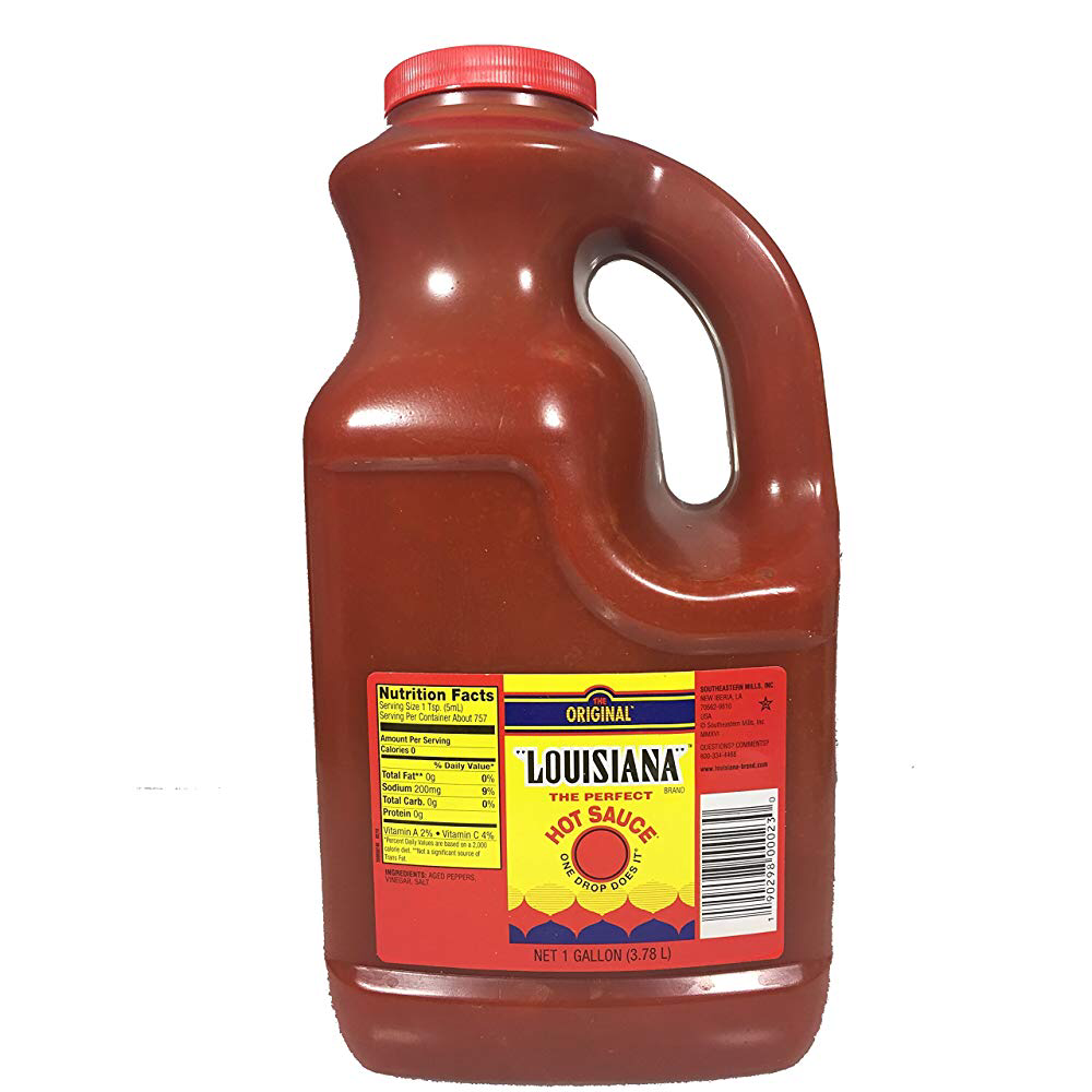 Louisiana Hot Sauce 3.78ltr 1 Gallon