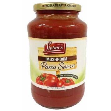 Liebers Mushroom Pasta Sauce 679g