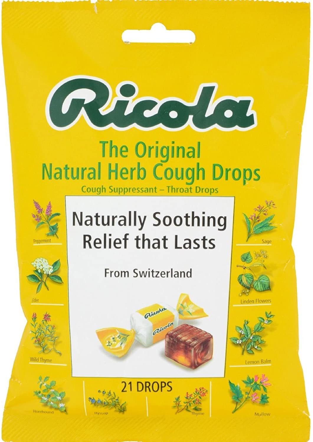 Ricola Original Swiss Herb 21 Drops